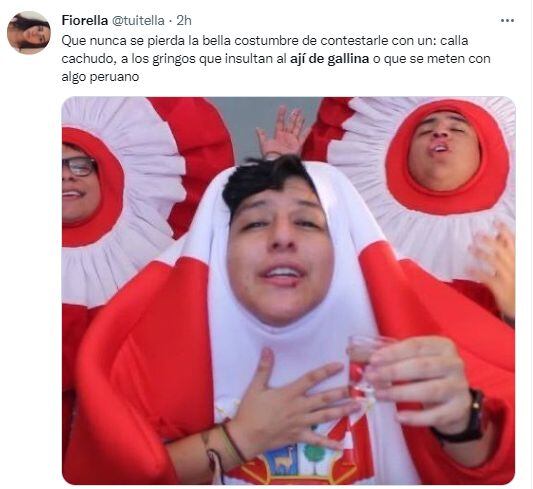 Ají de gallina: Usuarios defienden al plato peruano tras ‘crítica’ de periodista estadounidense (Foto Twitter - Trome)