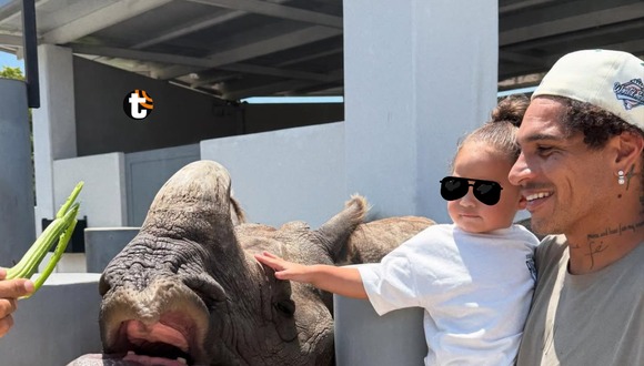 Paolo Guerrero y Ana Paula Consorte se lucen en paseo familiar en el Parque de Las Leyendas (Amor y Fuego)