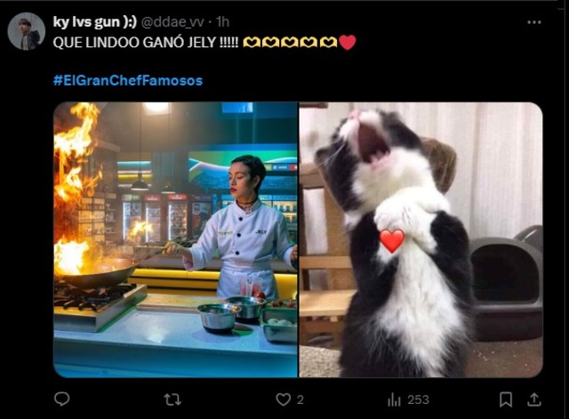 Usuarios disfrutaron con La Final de El Gran Chef Famosos e inundaron de memes las redes sociales. (Twitter)