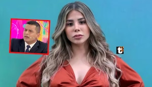 Abogado Elio Riera y su reacción en vivo cuándo le preguntan por Gabriela Serpa tras revelarse que tiene pareja: “No, no”