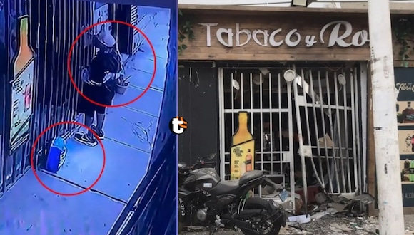 TROME | Dos bombas estallan contra licorerías y dejan un herido en Trujillo. Video: Canal N