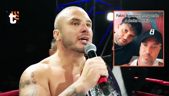 TROME -Fabio Agostini rechaza el reto de boxeo Jenko y lo ningunea