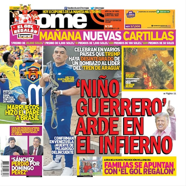Portada Trome