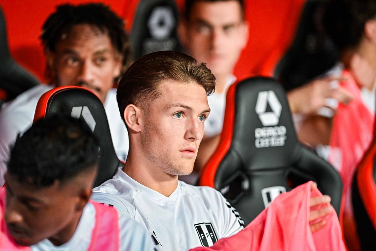 Oliver Sonne aún no puede debutar con la selección peruana, pero sigue con el entusiasmo de jugar las Eliminatorias al Mundial 2026. (Foto: Alex Melgarejo/Movistar Deportes/X)