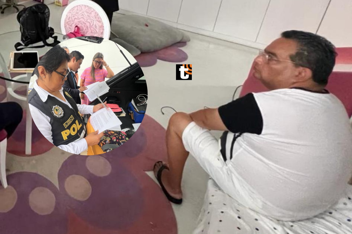 Abogado de Karin Marengo, Julio Rodríguez, cree que allanamiento podría ser una cortina de humo. Fotos: Ministerio Público.