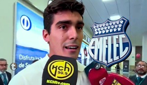 Fonchi Barco llegó a Emelec de Ecuador: “Estoy entusiasmado de jugar con Cueva”