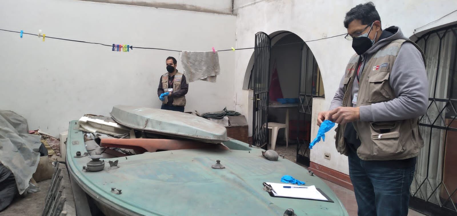 Hallazgo se dio en el distrito de San Borja. (Foto: Ministerio de Cultura)