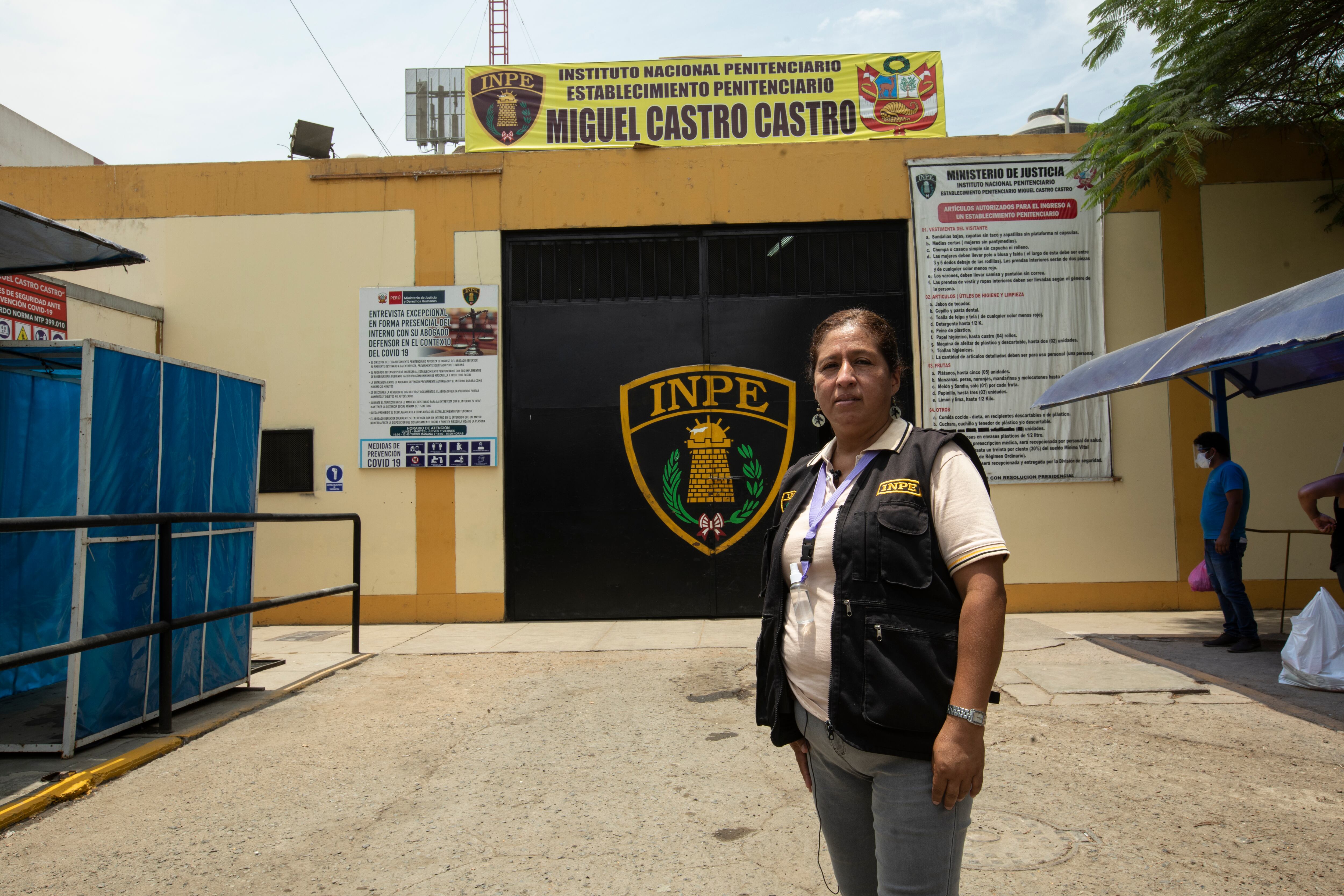 La subdirectora del penal Castro Castro es respetada por los delincuentes más avezados del país. | Foto: José Rojas Bashe.