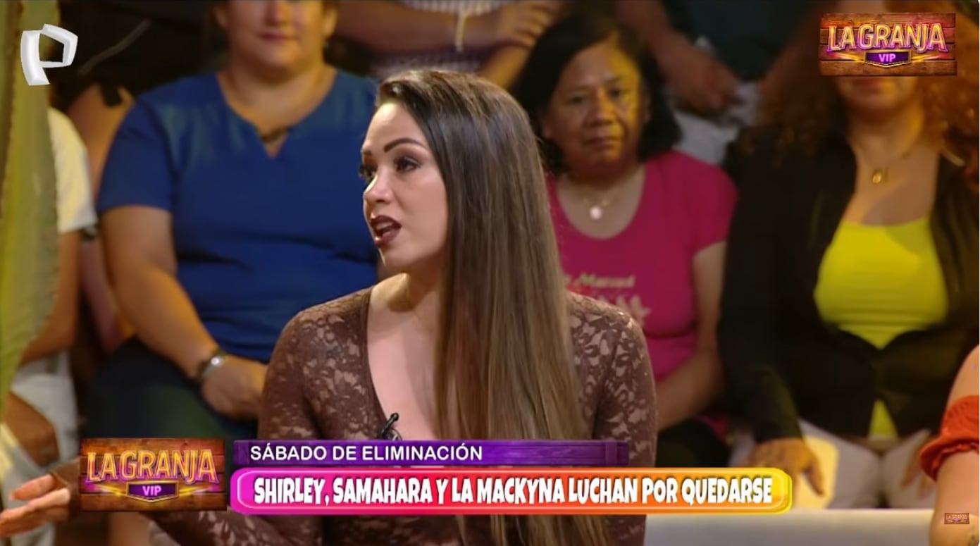 Melissa Klug opina sobre cercanía de Samahara Lobatón y Youna al asistir a programa de 'La Granja VIP'.