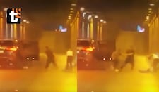 ¡Pánico en SJM! Delincuentes encañonaron a una familia, realizaron disparos y les robaron su camioneta en menos de dos minutos