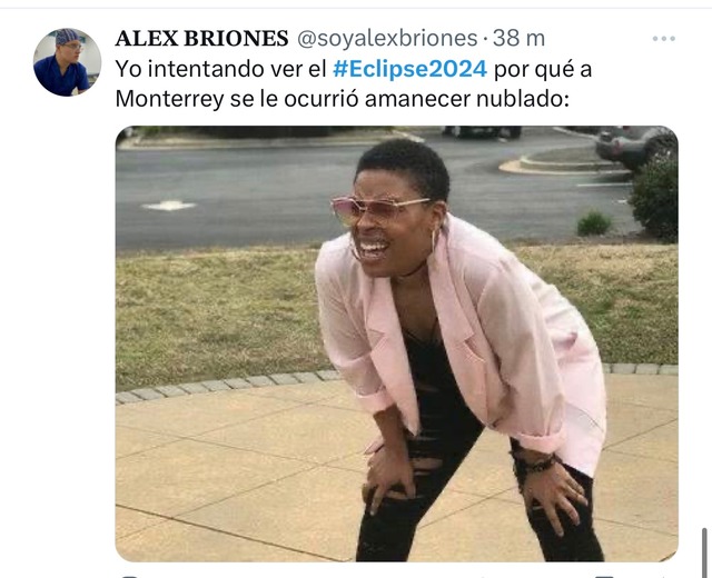 Eclipse Solar total 2024: Los memes más virales (Fotos: Twitter)