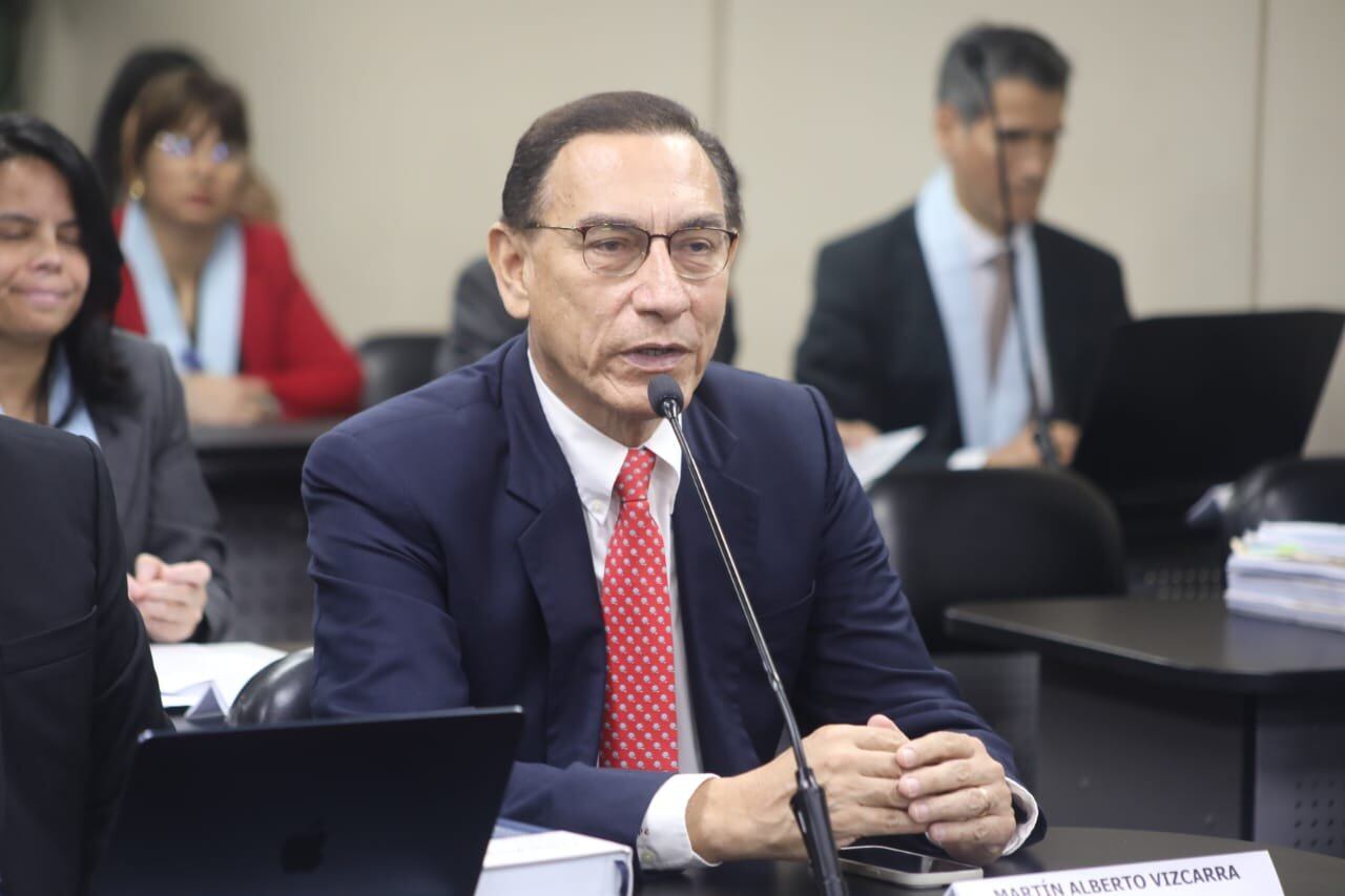 Martín Vizcarra enfrenta una orden de 15 años de prisión efectiva por los casos Lomas de Ilo y Hospital de Moquegua. Foto: Poder Judicial.