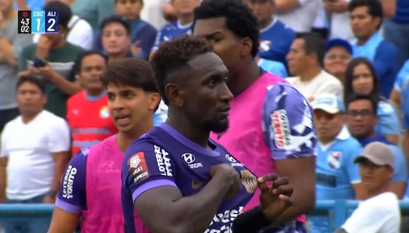 Gol de Eryc Castillo para el 2-1 de Alianza Lima vs. Sporting Cristal. (Video: L1 MAX)