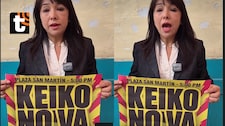 Pepitas: Mirtha Vásquez salió a marchar contra Keiko, cuánto quisiéramos verla protestando contra la gente del Movadef