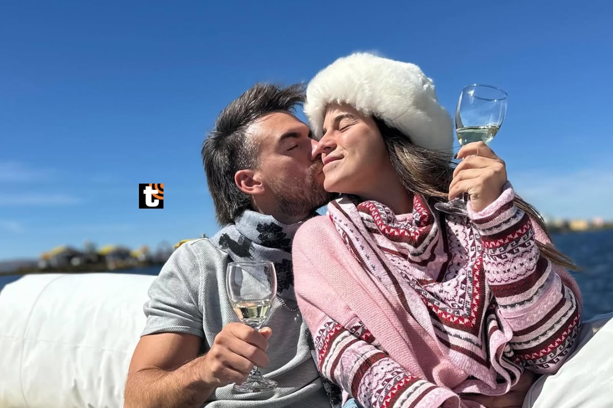 Macarena Vélez y Juan Ichazo. (Instagram)