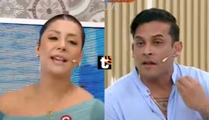 Christian Domínguez y Karla Tarazona reaparecen juntos EN VIVO tras ampay: “Estamos muy contentos”