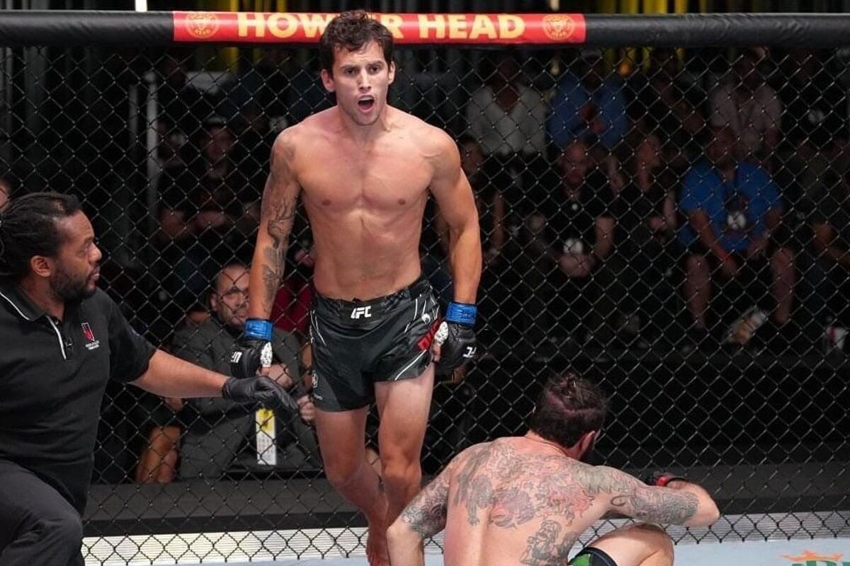 Claudio Puelles compite en UFC desde el 2016. (Agencias)