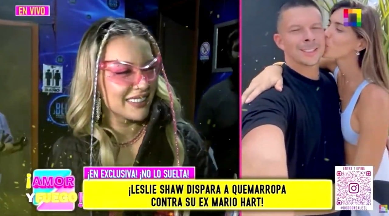 Leslie Shaw reafirma acusación contra Mario Hart.