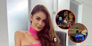 Captan a hombre sacando cosas del auto de Laura Spoya tras accidente.