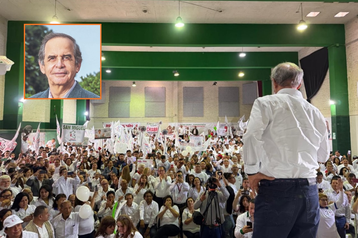 Roberto Chiabra candidato presidencial (Foto: jbedoyadenegri/ @gec)