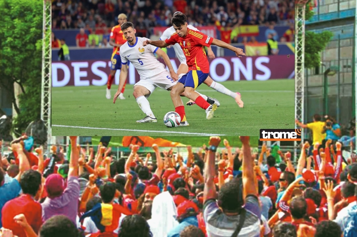 Disfrutarán el Mundial en pantalla gigante. (Foto composición: Isabel Medina / Trome).