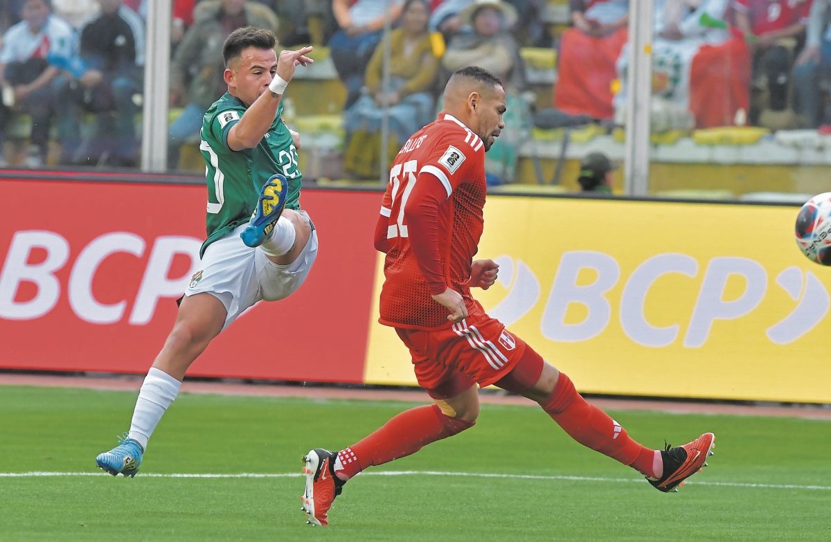 Perú vs. Bolivia. FOTO/Daniel MIRANDA@APGNoticiasBo