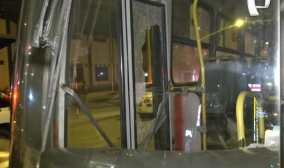 Bus de la empresa Santa Cruz