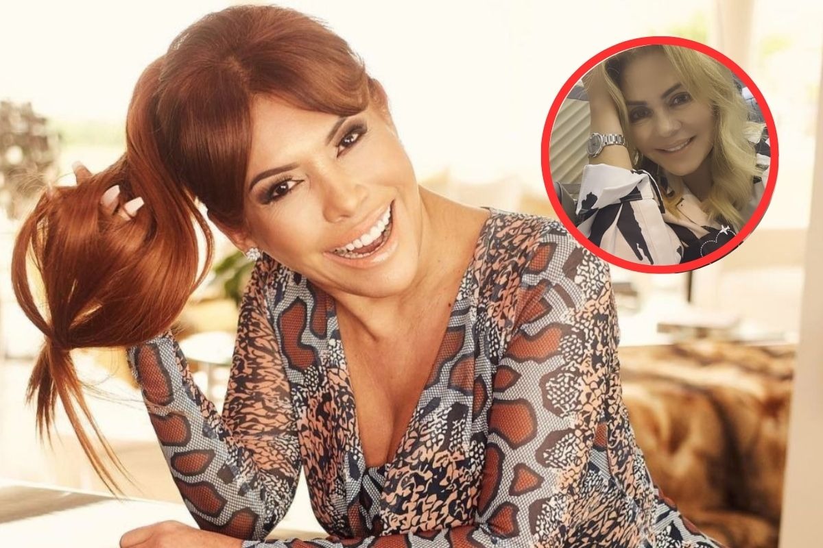 Magaly Medina comaprtió el mismo vuelo con Gisela Valcárcel de Miami a Lima. (Foto: Trome)