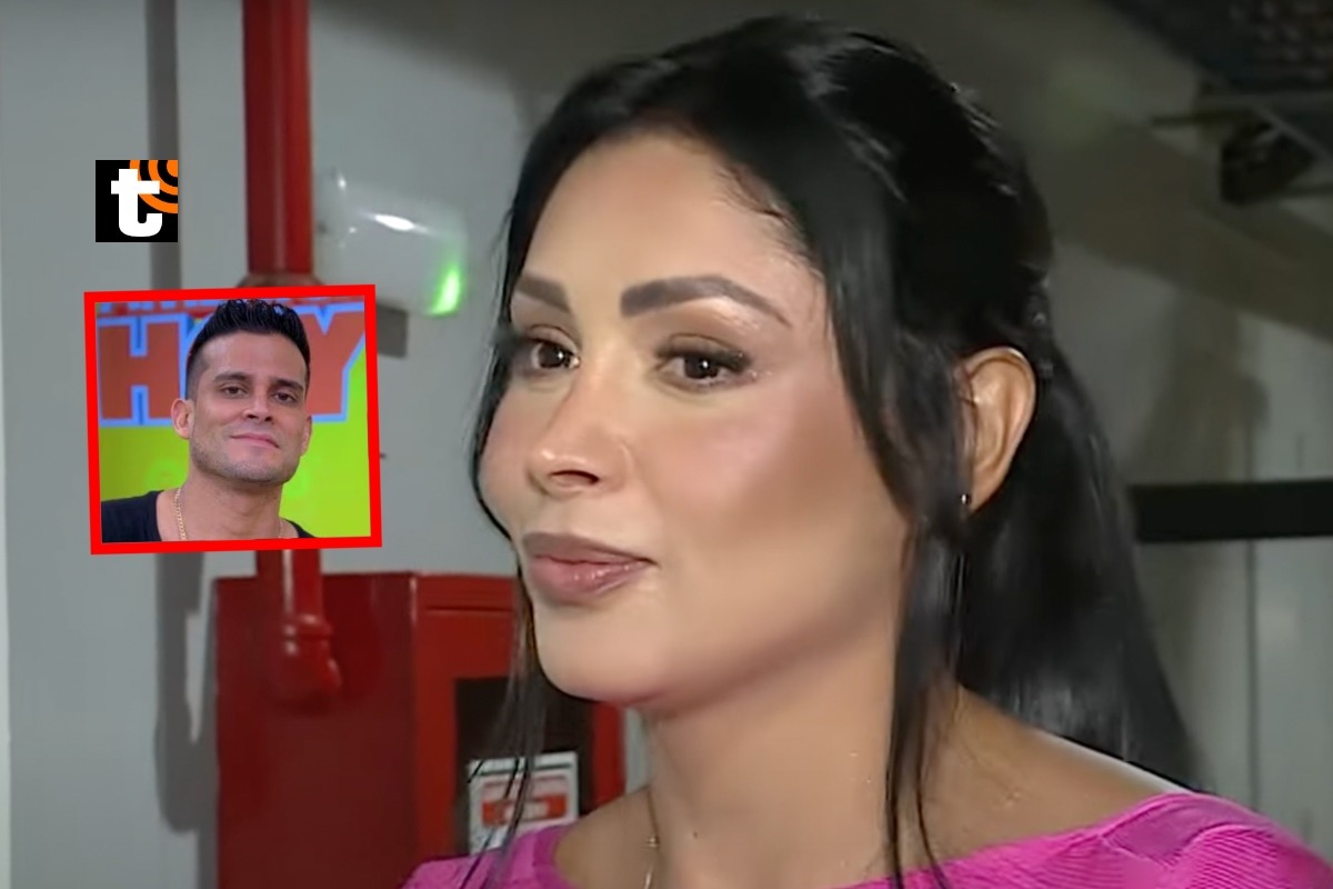 Pamela Franco harta que le pregunten de boda con Christian