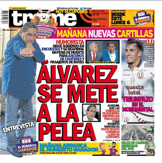 Portada Trome