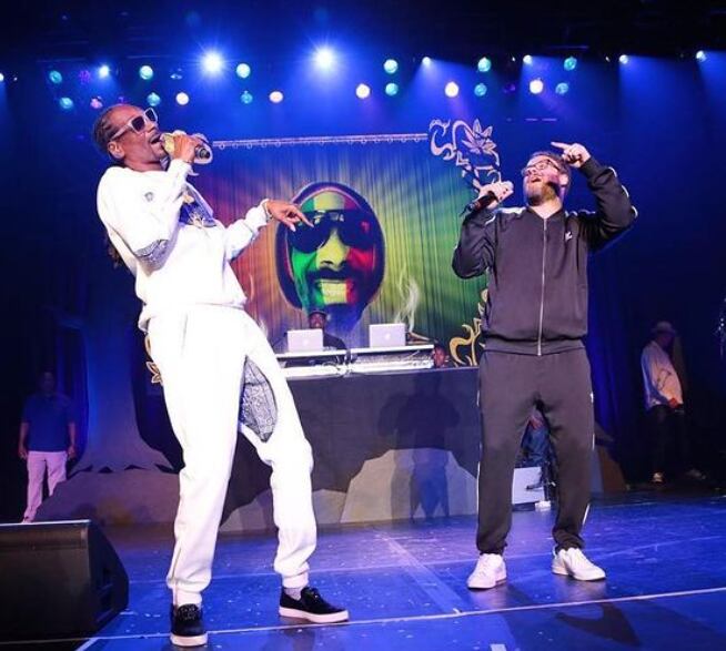 Así fue parte de la presentación del artista en aquel evento. (Foto: @wearehfc / Instagram)