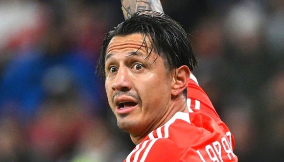 Gianluca Lapadula tuvo esta reacción a en la previa del Perú vs Chile (@gianluca_lapadula_oficial)