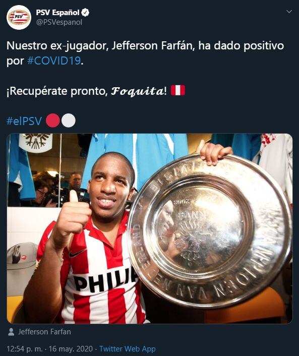 PSV Eindhoven en Twitter