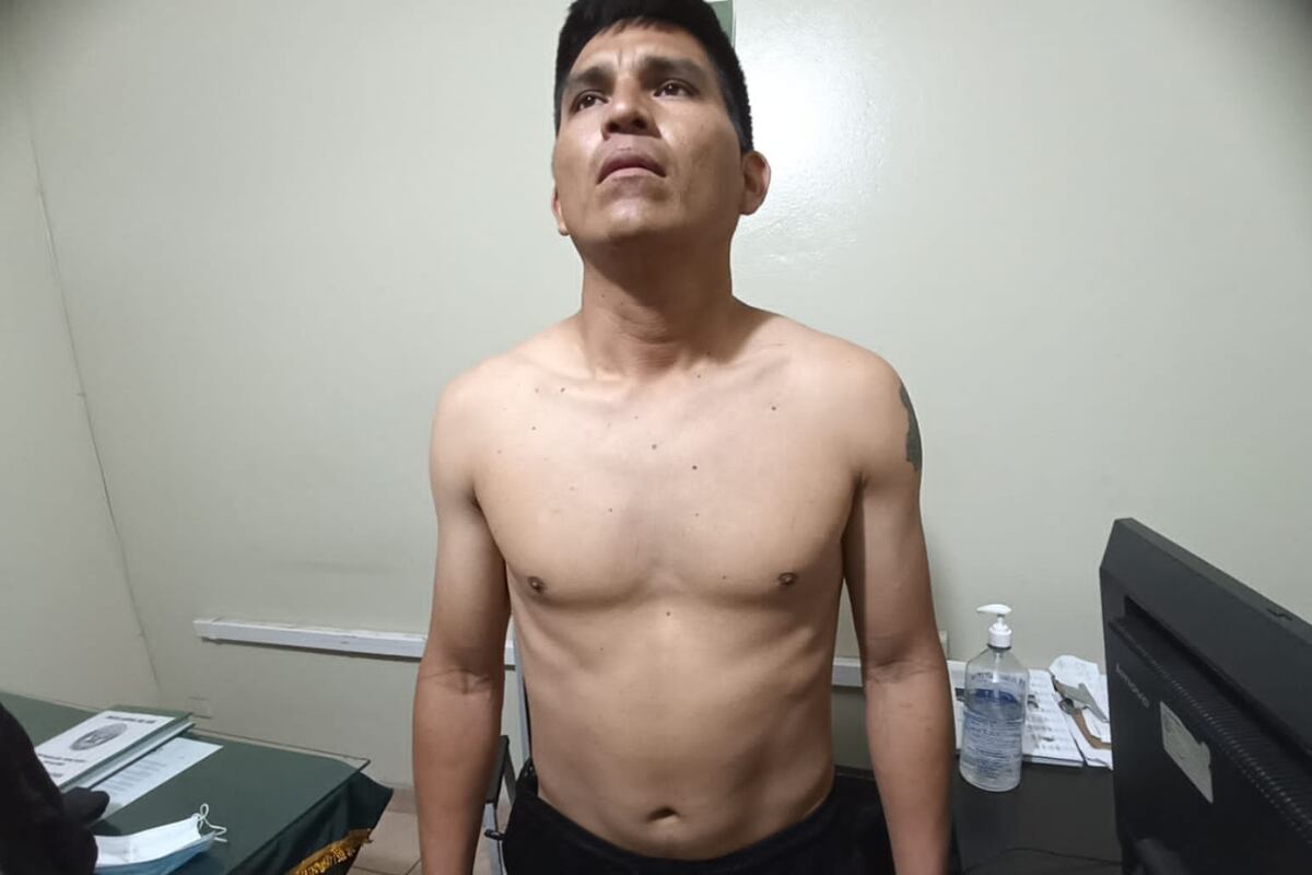 Jerson García (31), estranguló a la madre de su hijo, y pretendió hacer creer que se suicidó.