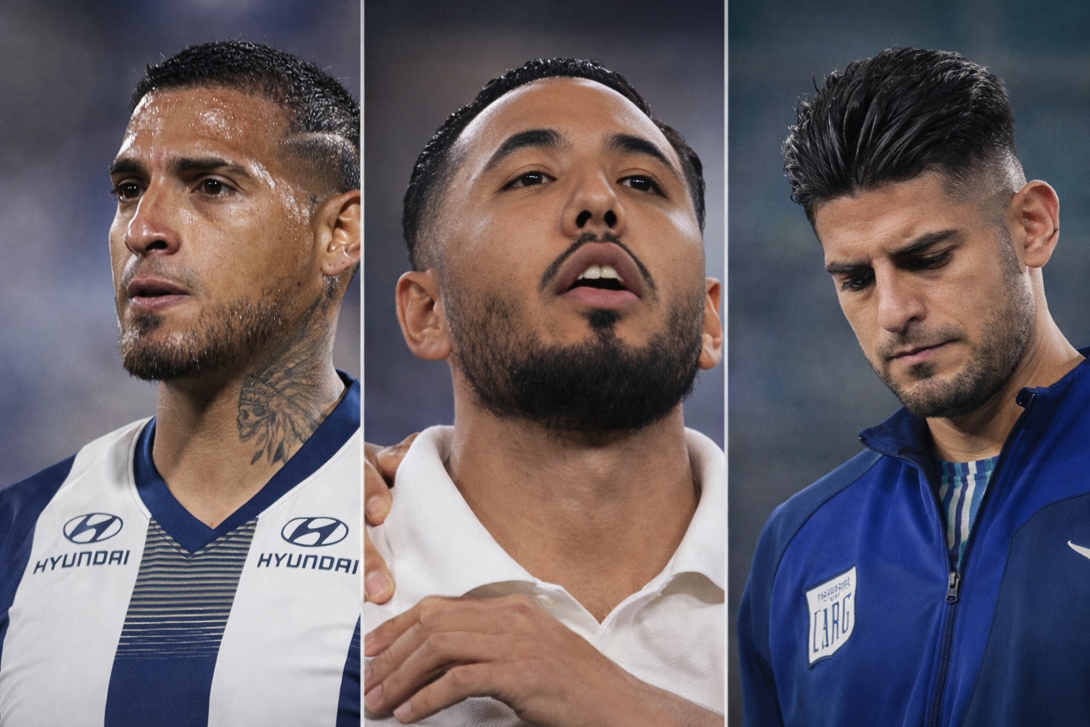 Miguel Trauco, Sergio Peña y Carlos Zambrano, fueron separados del equipo.