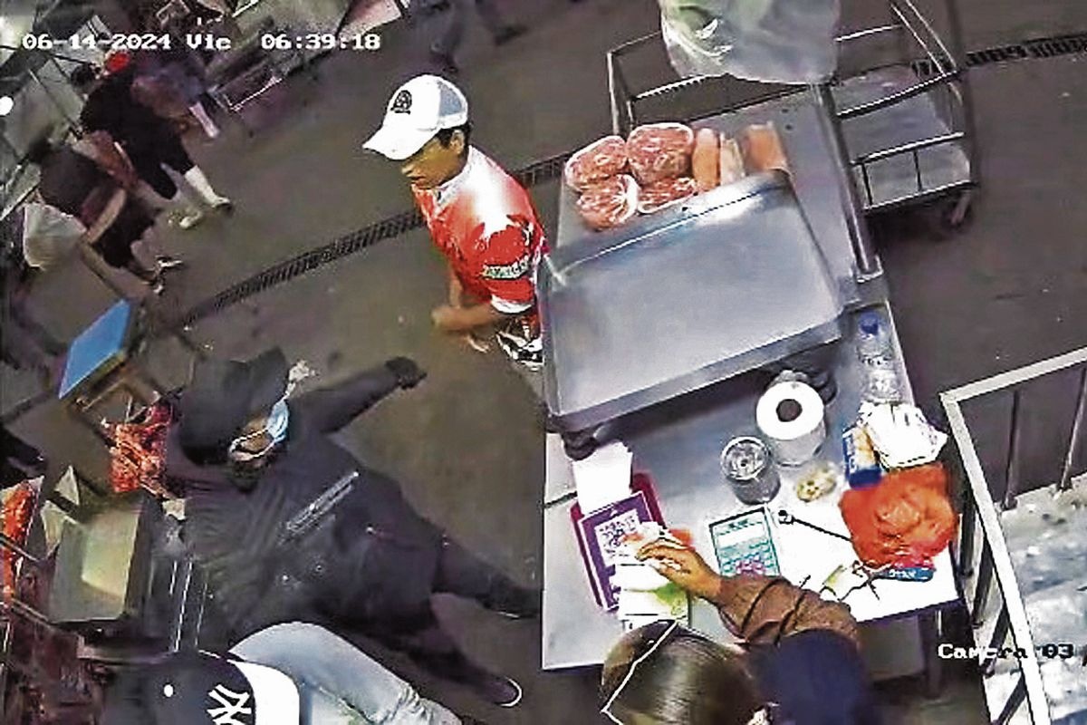 Robo en el camal de Yerbateros