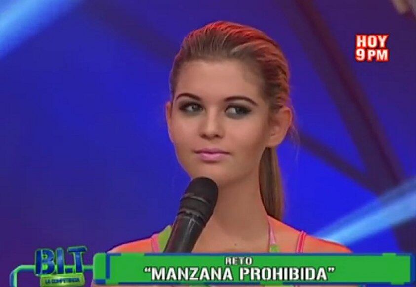 Brunella Horna en Bienvenida la tarde. (Foto: Difusión)