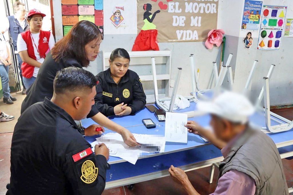 Detienen a personero octogenario en Los Olivos. Foto: Ministerio Público