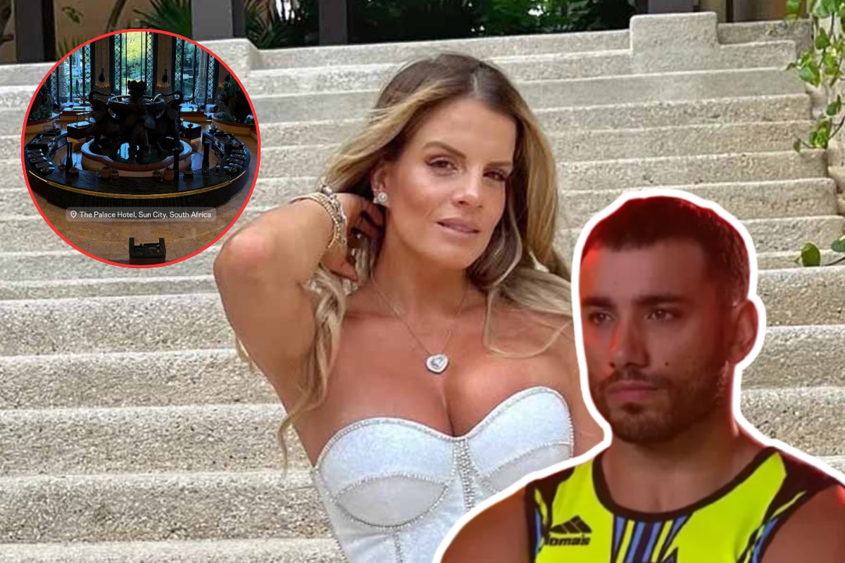 Said Palao sorprende al viajar a África con su hija y reencontrarse con Alejandra Baigorria.