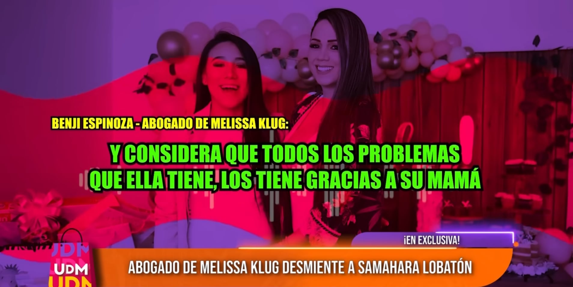 Abogado de la chalaca habla sobre la situación con Samahara Lobatón.