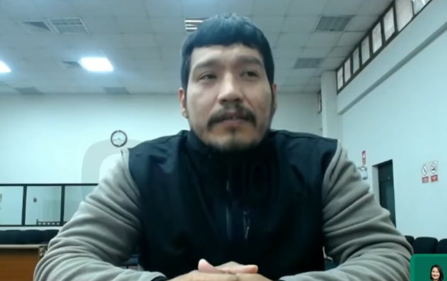 Erick Moreno Hernández, alias 'el Monstruo', está recluido en la Base Naval del Callao. Cluber Aliaga pidió no dejar de lado a su organización criminal, y tampoco a 'Los Pulpos' o 'La Jauría'. (Justicia Tv)