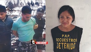 Capturan a ‘chamo’ y mujer por cobrar cupos en mercado de Santa Anita: Pedían 800 soles semanales a comerciantes