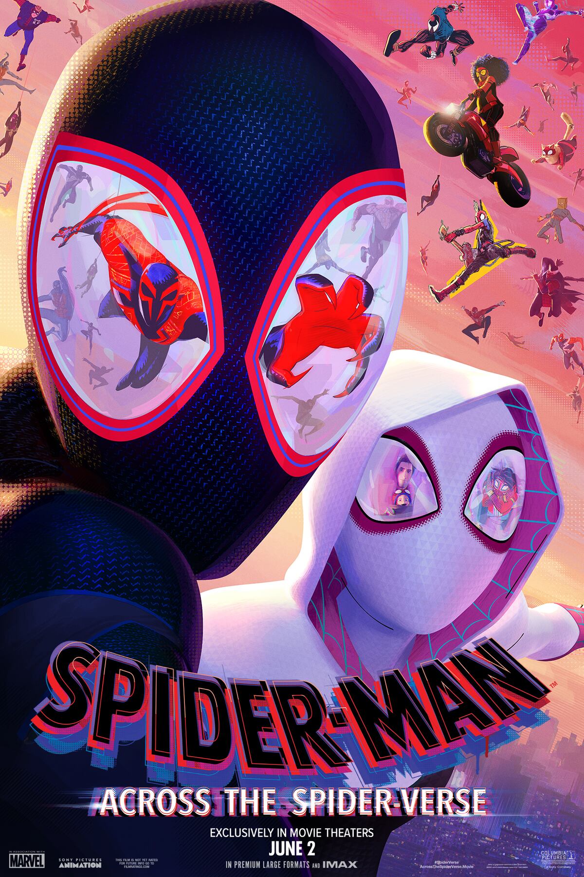Uno de los pósters alternativos de la película “Spider-Man: Across the Spider-Verse” (Foto: Sony Pictures Animation)