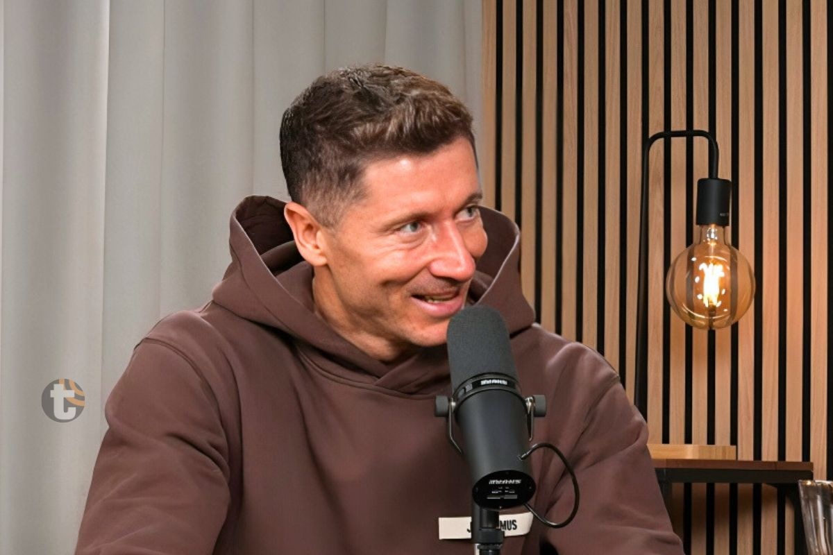 Robert Lewandowski aseguró que ya piensa en un plan para cuando se acabe el fútbol (Foto: @High Performance)