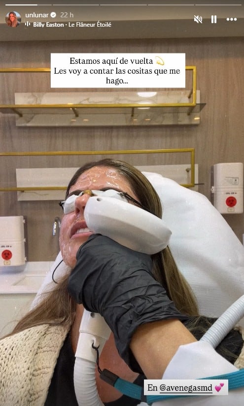 Stephanie Cayo aclara que el tratamiento no cambia sus rasgos.