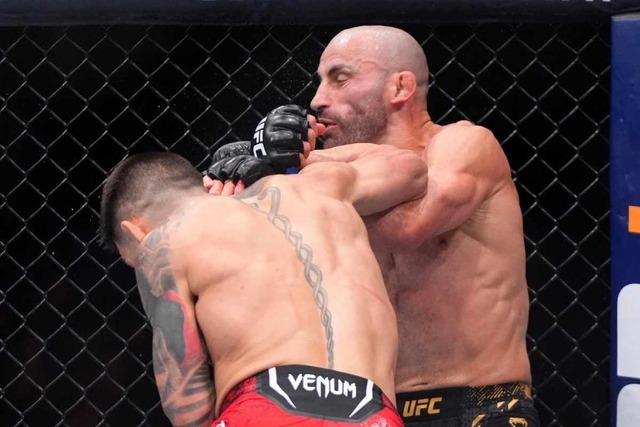 Revive las mejores postales del duelo entre Ilia Topuria y Volkanovski en el UFC. (Agencias)