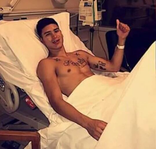 La lesión del atacante lo dejó fuera de las canchas por más de un año (Foto:TYC Sports)