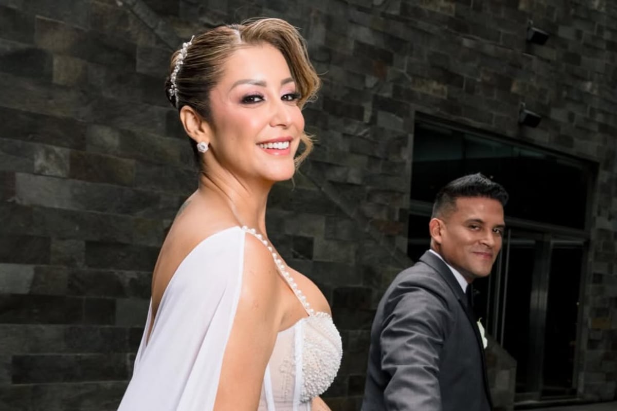 Karla Tarazona y Christian Domínguez se casaron por la vía civil el 2 de junio de 2026 | Foto: Instagram (Captura)