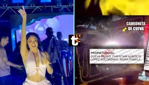 Auto de Christian Cueva aparece en fiesta de Pamela Franco y cumpleaños termina en balacera