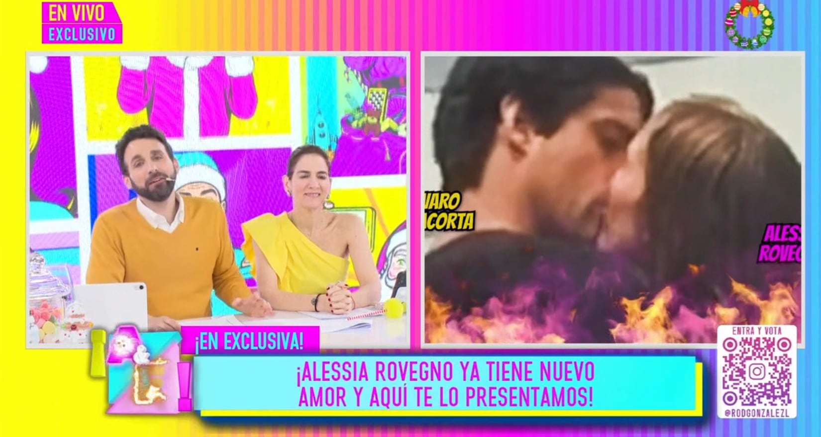 Alessia Rovegno captada en Lima con su nueva pareja.